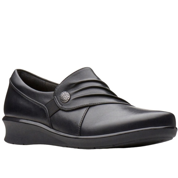 Clarks | Hope Roxanne Black Shoes, Size 7.5 - Picture 2 of 15
